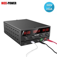 NICE POWER 30V 10A DC Power Supply Adjustable Switching Power Source Laboratory Power Supply 120V 60
