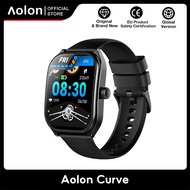 Aolon Curve 2.01 นาฬิกาอัจฉริยะ  สามารถบันทึกจำนวนก้าว/ระยะทาง/แคลอรีที่เผาผลาญ โทรออก/รับสาย รวมถึง