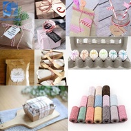 Gazechimp 328 Feet Coloured Jute Twine Kunst und Skulpturen Butchers Gift Twine Christmas Cakes Boxe