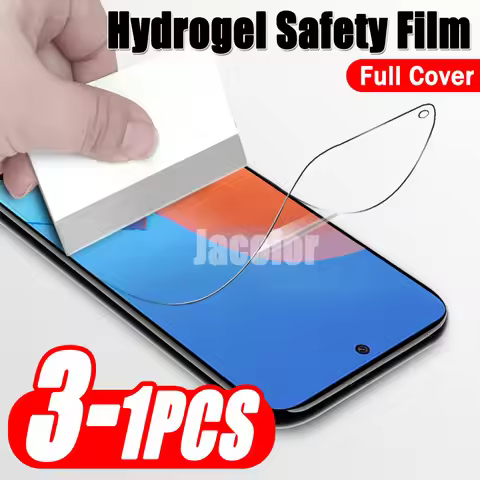 1-3PCS Front Hydrogel Film For Xiaomi Redmi 12 5G 11 Prime Screen Protectors Water Gel For Redmi 11P