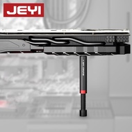 JEYI Graphics Card Support GPU Support Bracket, Video Card GPU Sag Bracket, Full Aluminum Holder Provides Strong Support