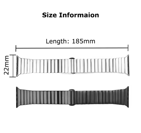 Metal Band for Apple Watch Ultra 3 2 49mm 46mm 44mm 45mm Series 11 10 9 8 7 SE3 316L Stainless Steel