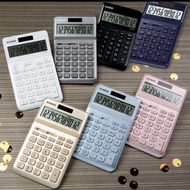【台灣直送】 原廠CASIO 12位元時尚香檳系列桌上型計算機(JW-200SC)