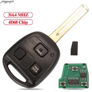 Jingyuqin ชิป4D68ควบคุมกุญแจรถยนต์รีโมท HYQ12BBT 314.4MHZ สำหรับ Toyota Lexus RX330 RX350 RX400h RX4