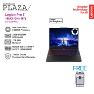 Lenovo Legion Pro 7 16IAX10H 83F500PXMJ 16" WQXGA 240Hz Gaming Laptop ( CU9-290HX, 32GB, 1TB SSD, RT