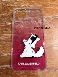 Yvonne MJA卡爾拉格菲爾德預購KARL LAGERFELD卡爾貓老佛爺正版 iphone 11 pro 手機殼