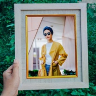 10R WOODEN FRAME (20 X 25) 10R CREAM WOOD FIBER FRAME 10R CREAM COLOR FIGURA FRAME/