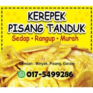 [ BORONG ] Kerepek Pisang Tanduk 500gm