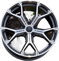 2PC 20 21 22 Inch 5x120 Aluminum Alloy Wheel Rims Compatible For BMW X5 X6M E70 E71 F15 F16 Car Whee