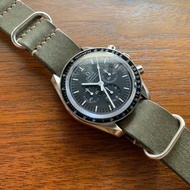 磨砂皮革 NATO錶帶 G10北約錶帶  手工錶帶 Pueblo Nato strap