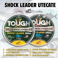 Shock Leader Fluorocarbon Fishing Line 100 Meters 15 20 25 30 35 40 50 60 80 Lbs Utecate Tough Igfa 