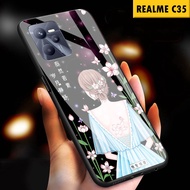 [A02] Realme C35 Case Realme C35 Glitter Glass Softcase Realme C35 Phone Case/ Realme C35 Case/