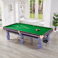 [ST]💘Pool Table Manufacturer Standard Chinese Black8Pool Table Large Billiard RoomT6Zhongba Pool Table Steel Depot 1MYC