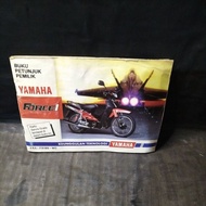 Yamaha force 1 vehicle owner book