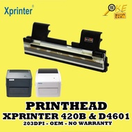 Sparepart Printhead Head Print Xprinter 420B / 420 B & D7601 / D 460 203DPI OEM