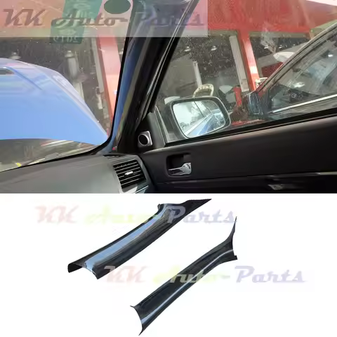 For Mitsubishi Lancer EVO10 X Carbon Fiber A Pillar Cover Trim Interior 2008-2009 Car Accessories