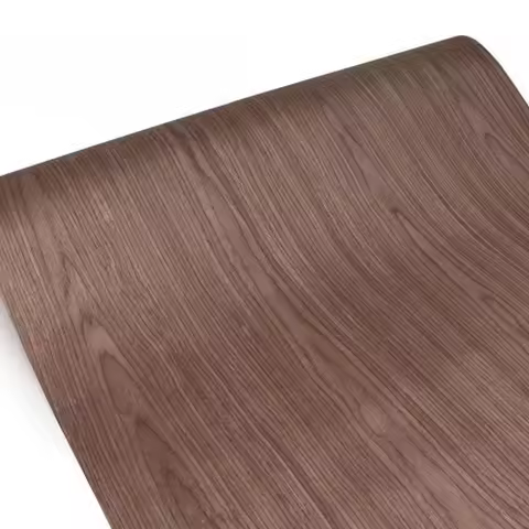 250cm×55cm Recon Black Walnut Wood Veneer Sheet,0.25mm Fleeced Backing for Wall Panel Plywood Furnit