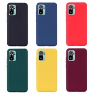 Candy color silicone Phone Case For Xiaomi Redmi 10 Note 10 Pro Redmi Note 10s Case for Redmi Note10