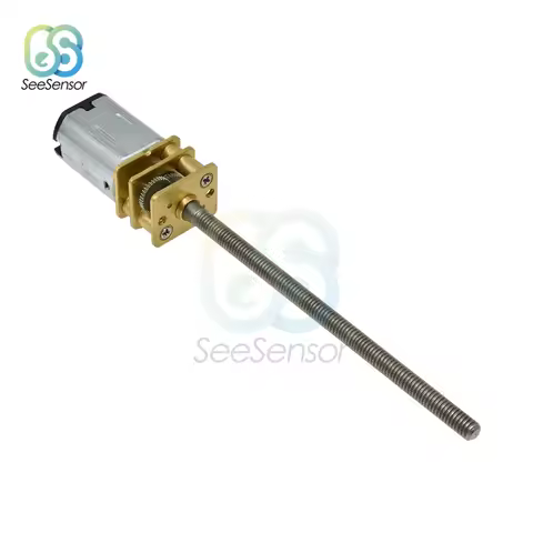 DC 3V/6V/12V N20 Mini Micro Metal Gear Motor DC Motors Shaft M3 x 55mm 15/30/60/100/150/200/300/400/