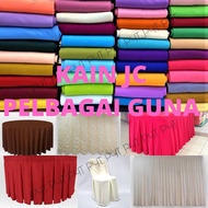 Kain Jc/ Jersey interlock 60" (kain langsir, alas meja, deco) PG2 X 1meter