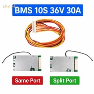 SHOUH BMS Protection Board, 36V 30A High Current Protection Lithium Battery Protection Board, Same P