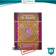 Al Karim Alquran 30 Juz lengkap Tajwid Warna Warni Ukuran Besar Al Quran Custom Nama Terjemahan