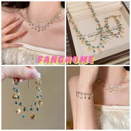 CONVERSION ROPE - BOHEMIAN STYLE BLUE BEACH BRACELET NECKLACE - BEACH BRACELET