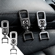 1pc Metal Car Key Anti Lost Chain 360° Car Keychain Pendant for Mazda 2 3 5 6 2017 CX-4 CX-5 CX-7 CX