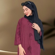 YAN@YAN METALLIC STRIPED KEBARUNG WITH FRONT RIBBON- K1612