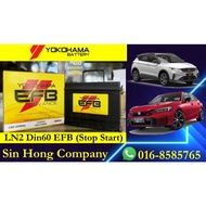 YOKOHAMA EFB ADVANCE LN2 DIN60 BATTERY (STOP START)