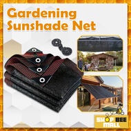 Sun Shade Net Anti UV 98% Black Shade Sail Garden Car Cover Sun Shade Net Outdoor Awning Sun Shelter