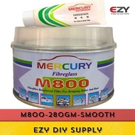 M800 MERCURY FIBREGLASS ( 280GM / 1.25KG )/simen fiberglass kereta