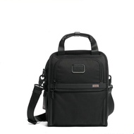 Tumi Shoulder Bag Men's Messenger Bag Casual Expandable Laptop Bag Travel Business File Bag 117D3