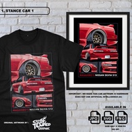 Nissan Silvia S13 Tshirt Microfiber Clothes