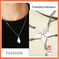 R-flower 5Pcs Set Kalung Persahabatan Pria Wanita Hadiah Ulang Tahun P