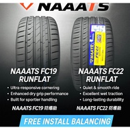 NAAATS RUNFLAT 225/45RF17 225/45RF18 2854519 245/45RF20 2454020 235/55R19 NEW TYRE RUN FLAT CHINA WA