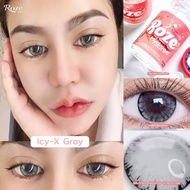 🔥คอนแทคเลนส์ Hydrogel✨ลายเกร็ดน้ำแข็ง✨ขนาดบิ๊กอาย✨ Icy-X (Rozelens)