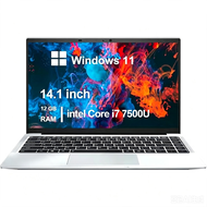 Laptop new original 14.1” inch free Win11 Pro MS office Intel core i7 Notebook Gaming 12GB RAM 51
