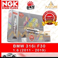 NGK Laser Iridium Spark Plug for BMW 316i F30 (2011-2019) - Longest Usage life and high performance