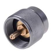 【HOT】Camping Gas Stove Adapter 1L Propane Small Tank Input EN417  Valve Output