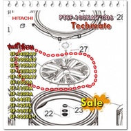 HITACHI Washing Machine Spare Parts/Impeller/PTSF-100XAV * 006/HITACHI/Used 12 Models