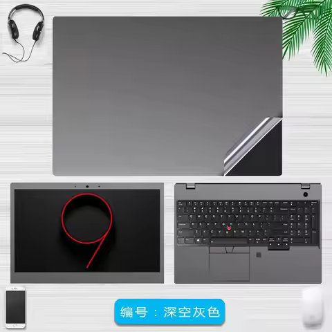 1xTop+1xScreen Bezel+1xPalmrest Skin Sticker Cover For Dell Latitude 7530 7280 5510 3510 5330 5320 5