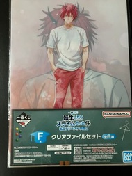 Others - [2枚入] 一番賞E賞 關於我轉生變成史萊姆這檔事-私立暴風學園 轉生史萊姆 A4文件套 週邊文件夾 No.1 利姆路 & 紅丸