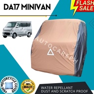 DA17 MINIVAN HIGH QUALITY CAR COVER WATER REPELLANT AND DUST PROOF WITH FREE MOTOR COVER