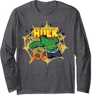 The Incredible Hulk Comic Panels Halloween Long Sleeve T-Shirt