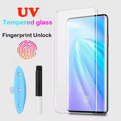 3D Curved Full Glue Tempered Glass For Vivo X Fold 2 X Fold3 Pro Screen Protector For Vivo X Fold Pl