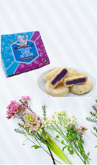 DAILY BAKED- Hopia Tipas Ube De leche in a box (10pcs)