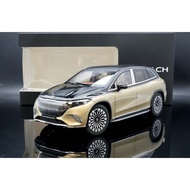 [MASH] Mercedes-Maybach Original NZG 1/18 Mercedes-Maybach EQS 680 SUV (Z296) Black Gold