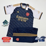 เสื้อบอล เสื้อกีฬา ชุดบอล ชุดกีฬา Arsenal 2023/24 ราคาถูกเหนือผ้า polyester [เสื้อ+กางเกง] เสื้อกีฬาชาย คอกลม ใส่สบาย พร้อมส่ง