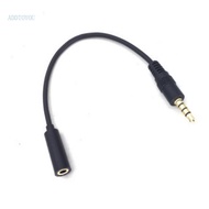 【3C】 3 5mm to 3 5mm Headphone Cable Adapter 3 5mm 1 8 Male to 3 5mm 1 8 Female Cable Stereo Adapter 